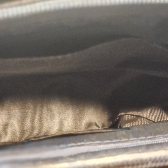 Harris Tweed Green and Brown Crossbody Bag - Picture 3 of 6